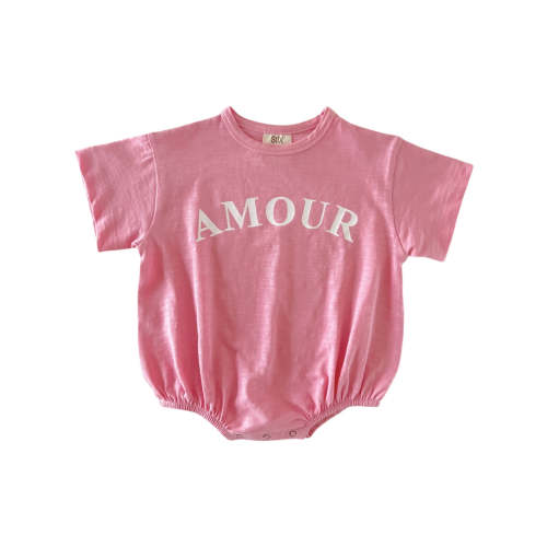 Amour / Organic Graphic T-Shirt Bubble