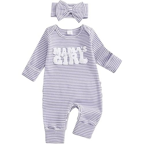 Little Sister Newborn Outfit Baby Girl Coming Home Onesie Long Sleeve Romper Jumpsuit Fall Outfits Winter Clothes