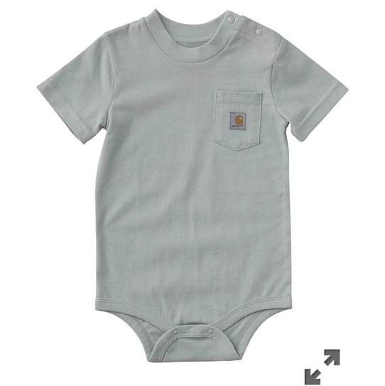 Kids' Short Sleeve Pocket Bodysuit (Baby) | Carhartt