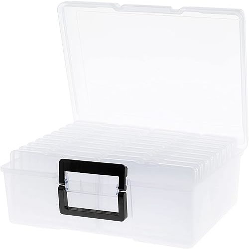 UP ARESI Photo Case 5" x 7" Photo Box Storage