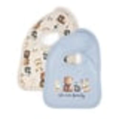Light Blue Baby 2 Pack Bibs | Best&Less™ Online