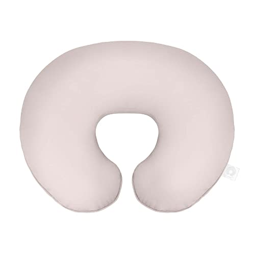 Boppy Nursing Pillow Organic Original Support, Sand, Ergonomic Nursing Essentials for Bottle and Breastfeeding, Firm Hypoallergenic Fiber Fill, with 100% Organic Cotton Nursing Pillow Cover