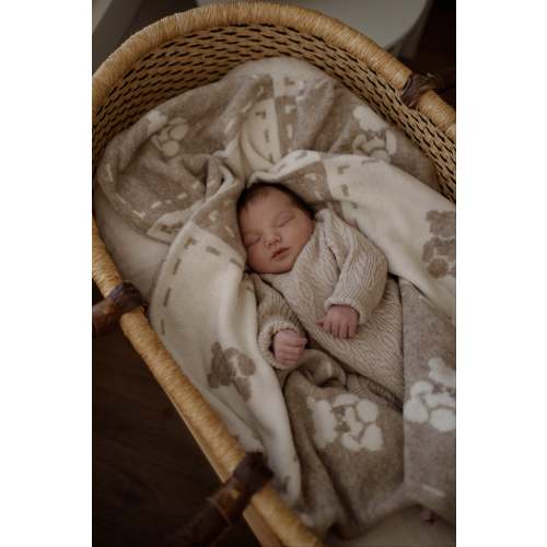 Little Ted Knitted Blanket (preorder)
