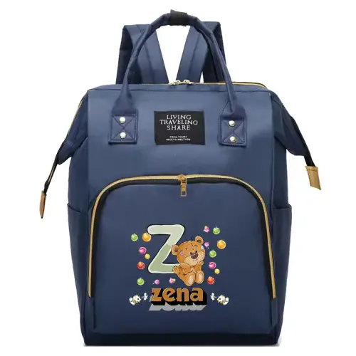 personalized custom mommy backpack diaper bag large capacity - Temu