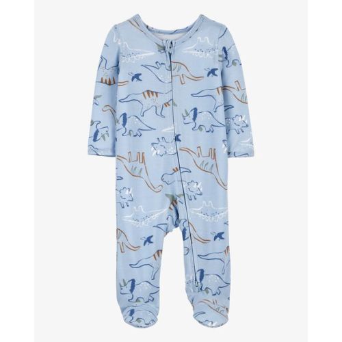 Baby Dinosaur Zip-Up PurelySoft Sleep & Play Pajamas - Carter's | Carter's