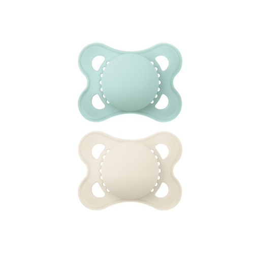 MAM Original Matte Pacifier Set Teal & Linen