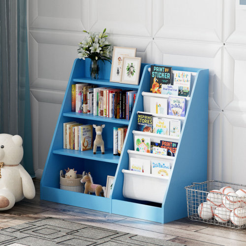 Latitude Run® Maggiorina Kids Standard Bookcase, Storage Book Rack, Organizer Cabinet, Book Display & Reviews | Wayfair