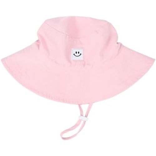 Baby Toddler Sun Hat,Kids Summer UPF 50+ Foldable Beach Bucket Hat for Boys Girls Children