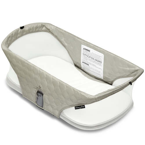 Dream On Me Niche Portable Travel Pod with Packsack in Grey