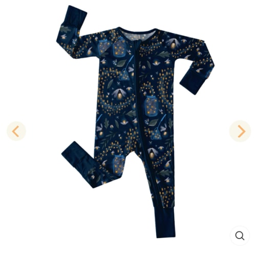 Catching Fireflies Convertible Zippered Romper
