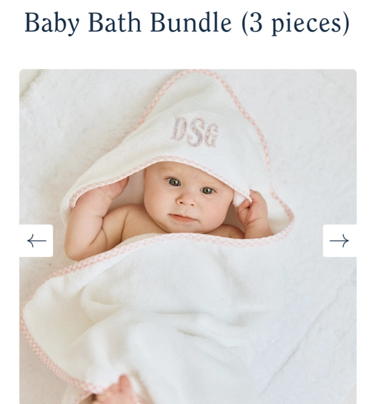 Baby Bath Bundle (3 pieces)
