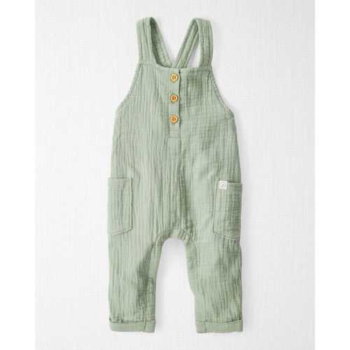 Baby Organic Cotton Gauze Overalls - Little Planet | Carter's