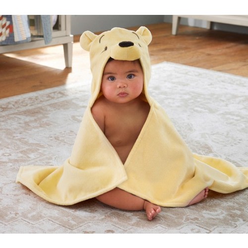 Disney's Winnie the Pooh Baby Hooded Towel | Pottery Barn Kids