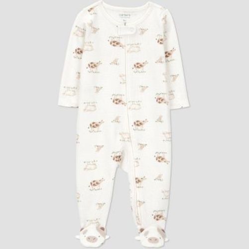Carter's Just One You® Baby Farm Animals Sleep N' Play - Cream