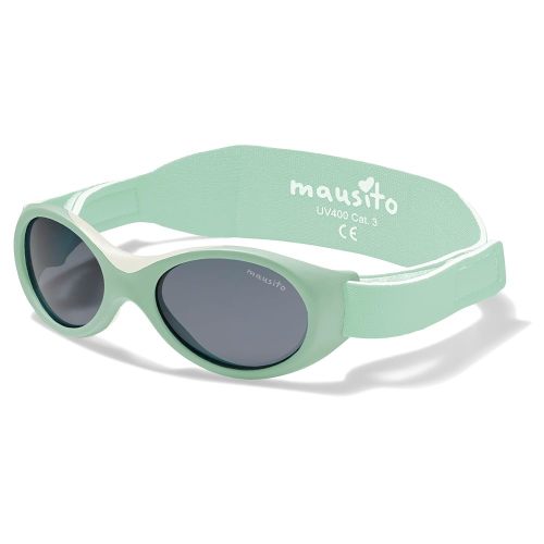 Mausito BABY sunglasses 0-24 months | Flexible BPA-Free infant sunglasses with adjustable strap | 100% UV Protection Sunnies