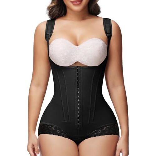SHAPSHE Fajas Colombianas Moldeadoras De Cintura Y Abdomen Para Mujer Body Shaper Tummy Control Shapewear Butt Lifting