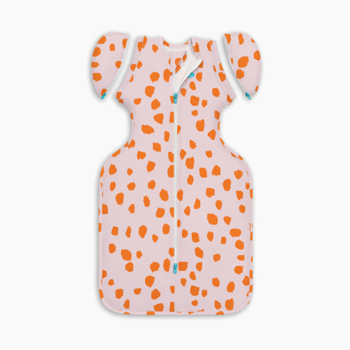Love to Dream Swaddle Up Transition Bag Original 1.0 TOG - Pink -Jumbo Animal, Medium