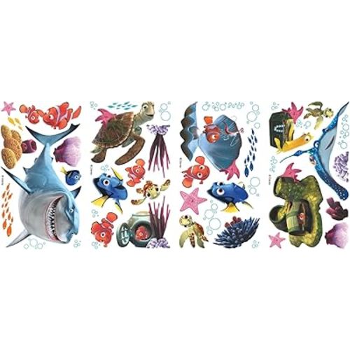 Disney Pixar Finding Nemo Peel and Stick Wall Decals by RoomMates, RMK2059SCS