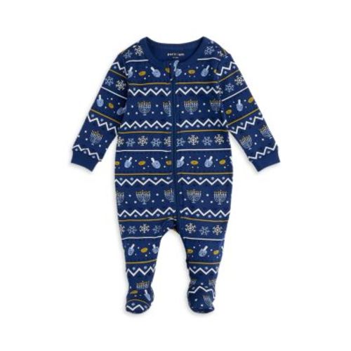 Unisex Hanukkah Fair Isle Footie - Baby