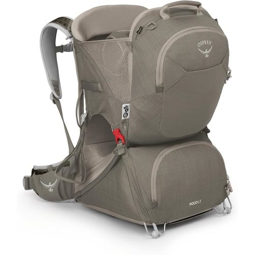 Osprey Poco LT Lightweight Child Carrier Backpack - Compact, Travel-Ready Kid Carrier with Sunshade and Adjustable Fit - Lightweight, Comfortable Hiking Carrier for Toddlers