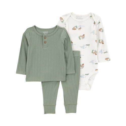 Carter's Child of Mine Baby and Toddler Outfit Set, 3-Piece, Sizes 0/3-24 Months