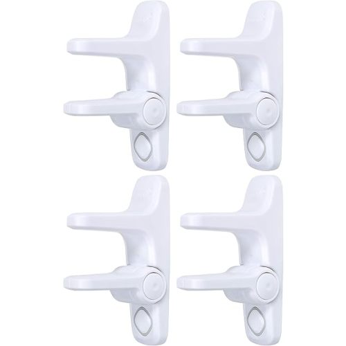 Safety 1st Outsmart Lever Handle Lock, White, 4PK