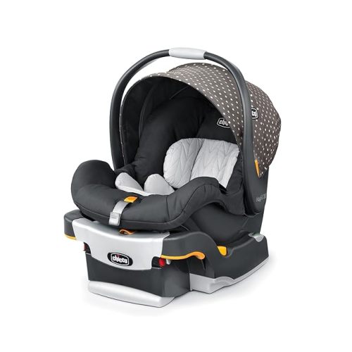 Chicco KeyFit 30 Infant Car Seat and Base | Rear-Facing Seat for Infants 4-30 lbs.| Infant Head and Body Support | Compatible with Chicco Strollers | Baby Travel Gear - Bravo - Calla