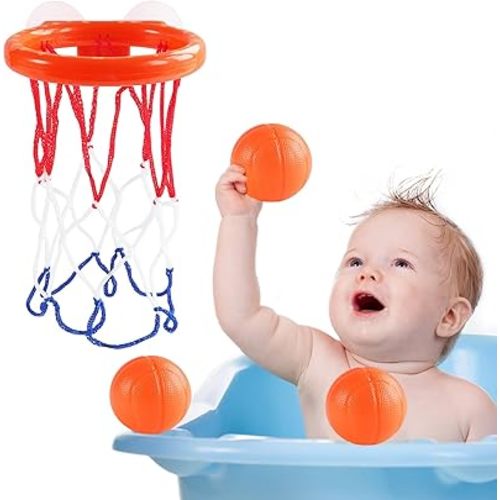 Bath Toys for Kids Toddlers - Bathtub Basketball Toys for Kids 3-5 - Baby Water Toys for Toddlers 1-3 Year Old Boys and Girls - Fun Bath Time Toys Birthday Gifts Ideas
