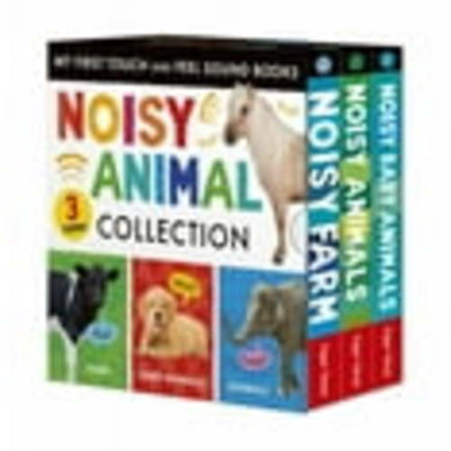 TIGER TALES STAFF: Noisy Animal 3-Book Boxed Set: My First Touch and Feel Sound Books: Noisy Baby Animals; Noisy Farm; Noisy Animals (Hardcover)
