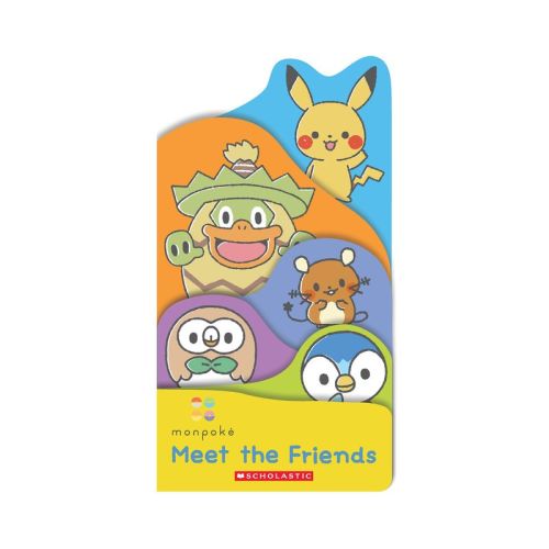 Meet the Friends (Monpoké Board Book) - by Scholastic