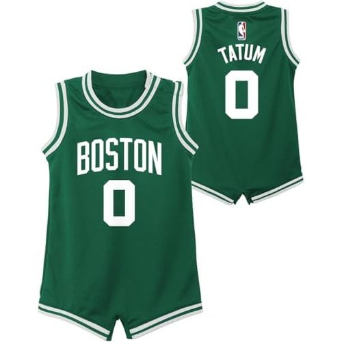 Jayson Tatum Boston Celtics NBA Infants 12-24 Months Green Icon Edition Romper Onesie Player Jersey