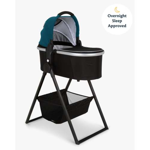Bassinet (2023 model) + Stand | Sea, Black