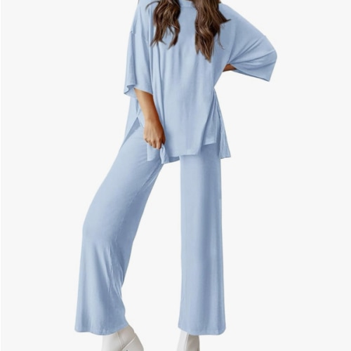 PRETTYGARDEN Two Piece Sets for Women Summer Fashion Lounge Matching Set 2026 Spring Travel Vacation Airport Outfits Clothing