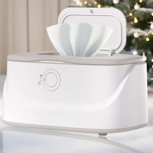 Byseng Portable Baby Wipes Warmer, Gray (1 Pack)
