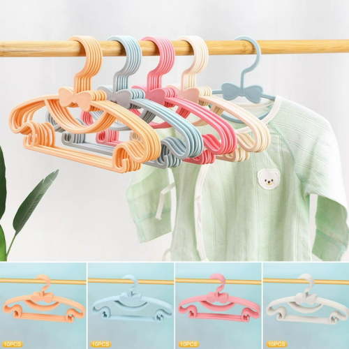 Kids Plastic Hangers, Children's Hangers for Baby, Toddler, and Child Clothes Fmlxio 10PCs Children Kids Plastic Coloured Coat Hangers Bow Clothes Hanger Kids Children Early Access Deals