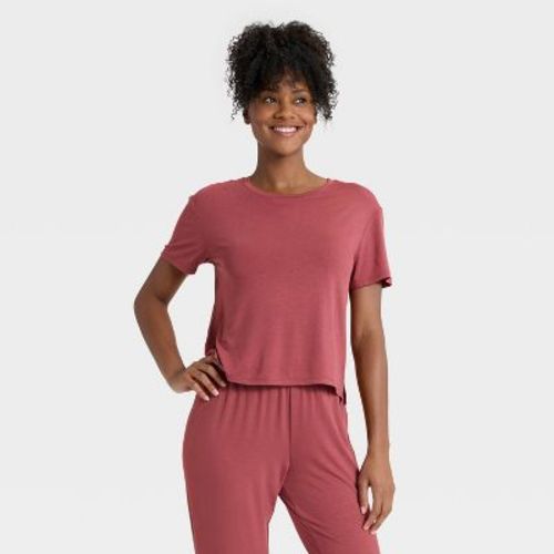 Women's Cooling Jersey Pajama T-Shirt Large - Auden™