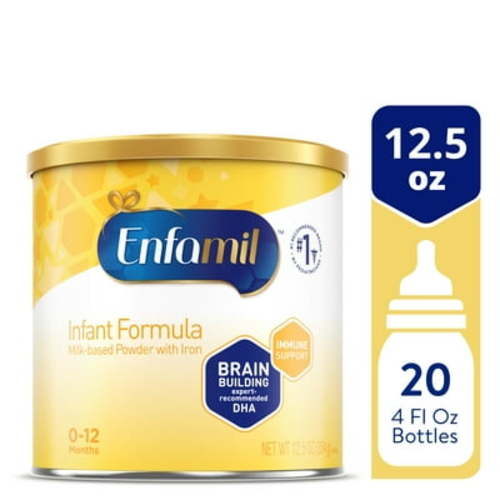 Enfamil Powder Baby Formula with Iron, 12.5 oz Can