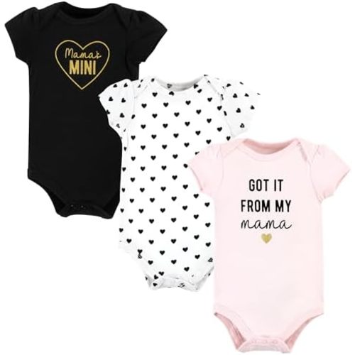 Hudson Baby Unisex Baby Cotton Bodysuits