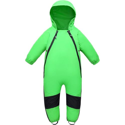 HAPIU Kids Toddler Rain Suit Muddy Buddy Waterproof Coverall Original