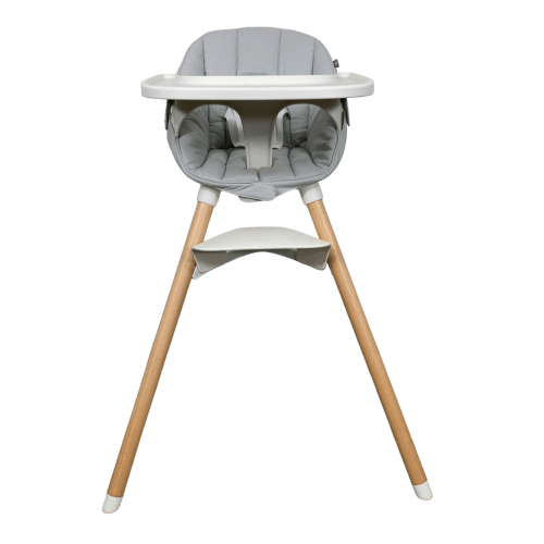 Lalo The Chair with Cushion, Coconut, Grey Multi, Natural