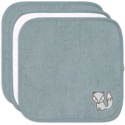 Little Haven 3 Pack Washcloths - Woodland