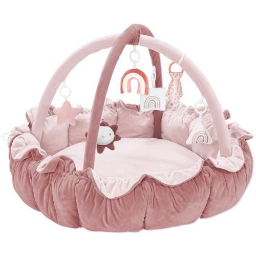 MALLIFY 5-in-1 Thick & Plush Play Gym, Tummy Time Play Mat with - TikTok Shop