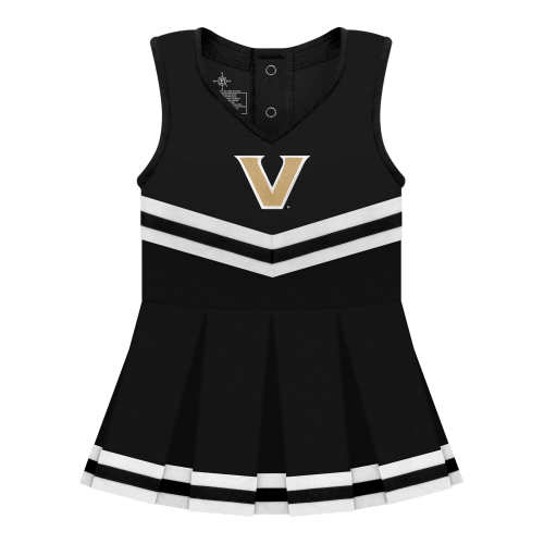 Vanderbilt Commodores Cheerleader Bodysuit Dress | College Baby