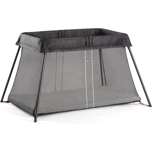 BabyBjörn Travel Crib Light - Black (040280US), One Size