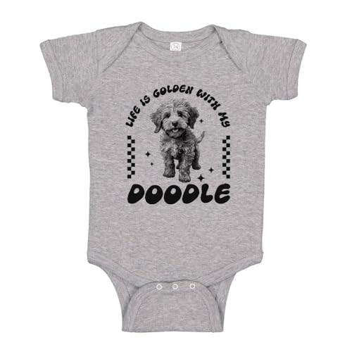 Golden with My Doodle Baby Infant Bodysuit