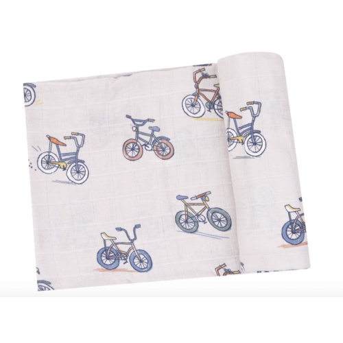 Swaddle Blanket - Bikes