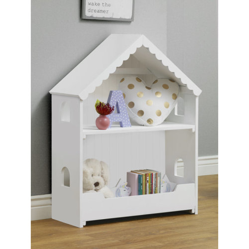 Sorelle Sweethome 32" H x 40" W House Kids Bookcase & Reviews | Wayfair