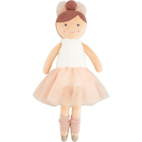 Mud Pie Ballerina Doll, Brunette, 16"
