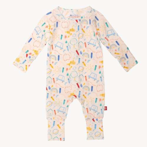 doodle pop modal magnetic convertible grow with me coverall – Magnetic Me