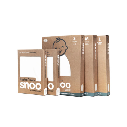 SNOO Sleep Sack Bundle in Small, Medium, Large Sizes and Sheets – Happiest Baby
